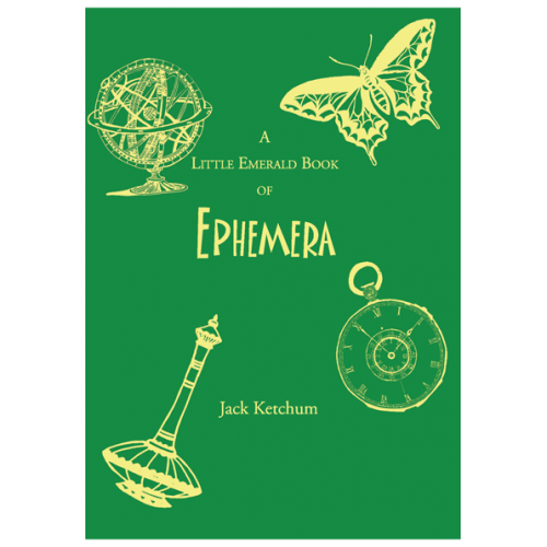 A Little Emerald Book of Ephemera by Jack Ketchum — Signed, Limited Edition